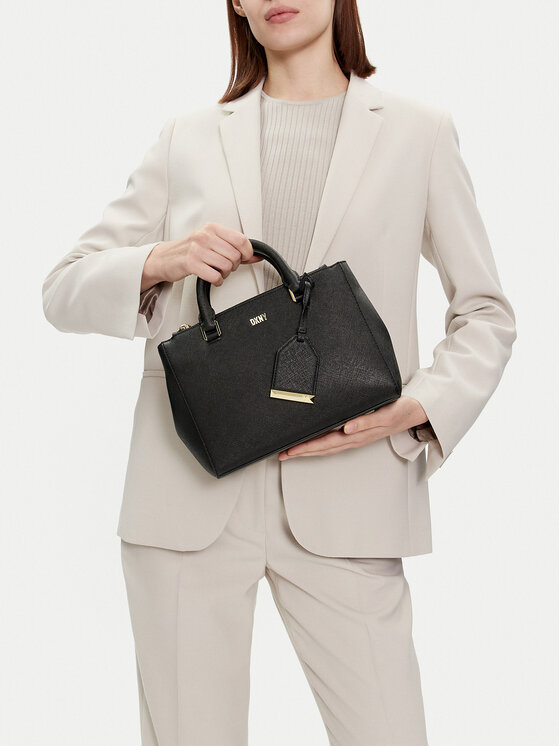 DKNY DKNY Borsetta Belle Sm Satchel R33D1Y77 Nero