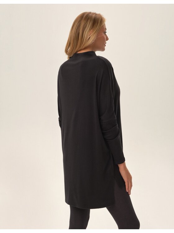 Esotiq Esotiq Bluza 42216 Szary Regular Fit