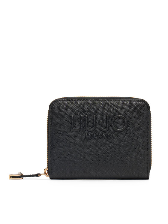 Liu Jo Veľká dámska peňaženka M Zip Around AA5156 E0058 Čierna