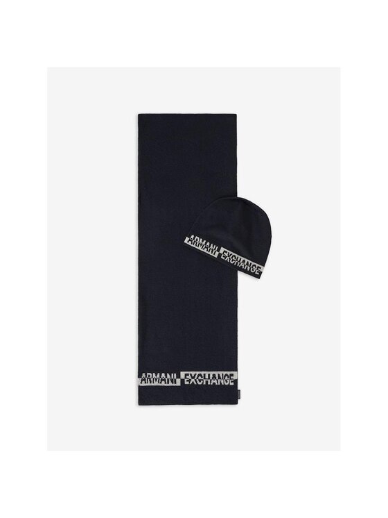 Armani Exchange Armani Exchange Sciarpa KNITWEAR Blu