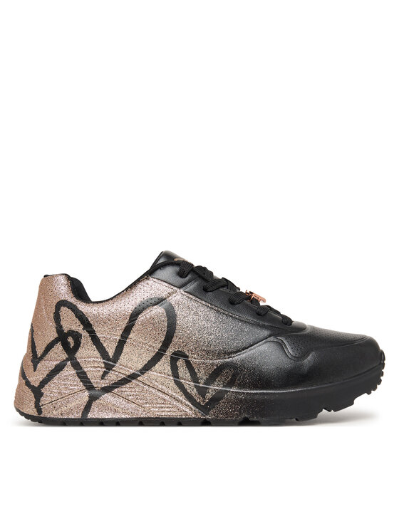 Skechers Skechers Sportcipők Jgoldcrown: Uno Lite - Heartdust Forever 310814L Fekete