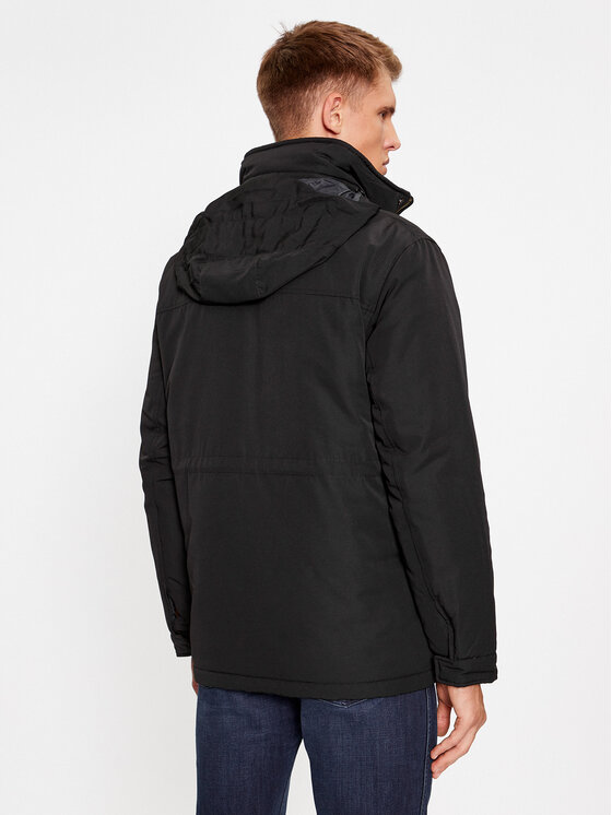 Wrangler Wrangler Kurtka zimowa Bodyguard 112341092 Czarny Regular Fit