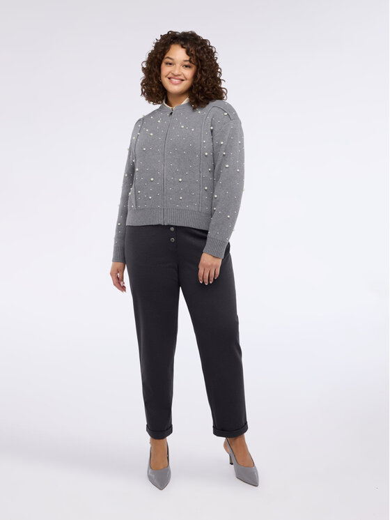 Fiorella Rubino Fiorella Rubino Maglione M093L008366N013 Grigio Regular Fit