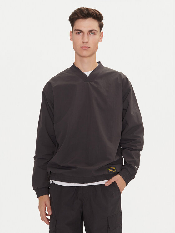 Champion Mikina 220416 Čierna Loose Fit