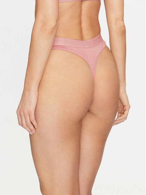 Tommy Hilfiger Tommy Hilfiger Kalhotky string UW0UW04146 Růžová