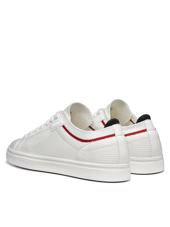Geox Geox Sneakersy U Baltmoore U55LDD 06KBU C1000 Biela