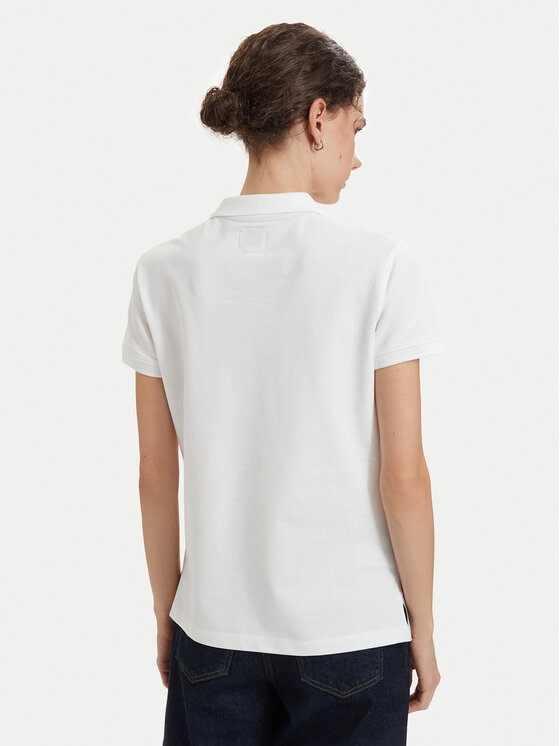 Beverly Hills Polo Club Beverly Hills Polo Club Polo majica P-SS26W-P2217 Bela Regular Fit