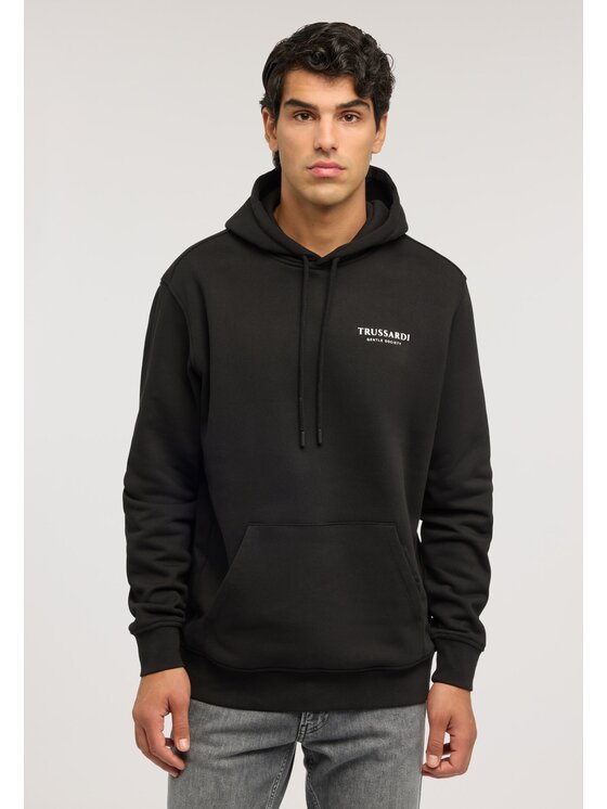 Trussardi Trussardi Felpa G8478000250N033 Nero Regular Fit
