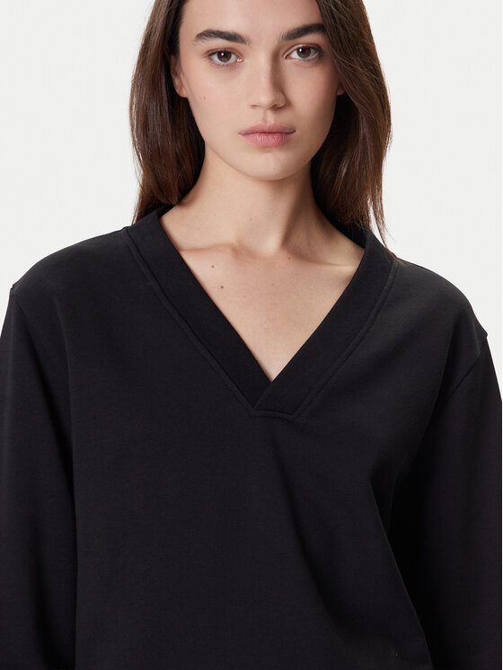 KARL LAGERFELD KARL LAGERFELD Bluza A4W20040 Czarny Regular Fit