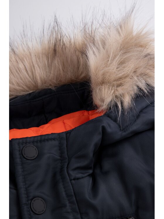Coccodrillo Coccodrillo Zimní bunda ZC5152110OBK-015 Tmavomodrá Regular Fit