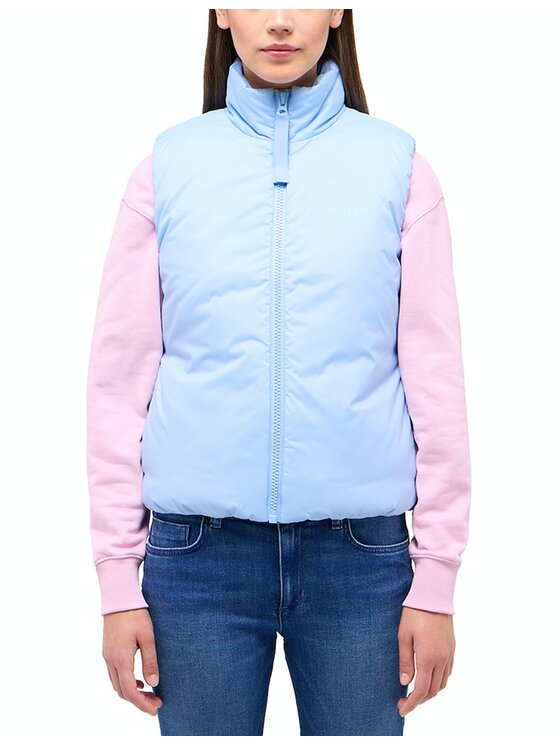 Mustang Mustang Gilet Style Twin Lakes Blu Slim Fit