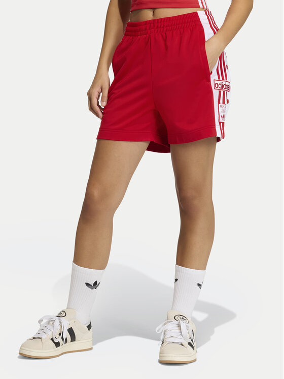 adidas adidas Sportiniai šortai Adibreak KD6330 Raudona Loose Fit
