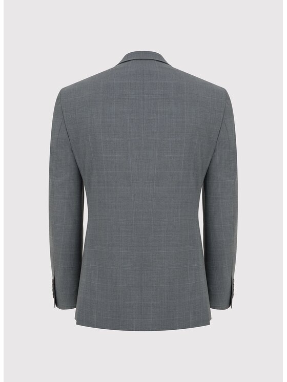 Pako Lorente Pako Lorente Marynarka P24SF-3G-007 Szary Super Slim Fit