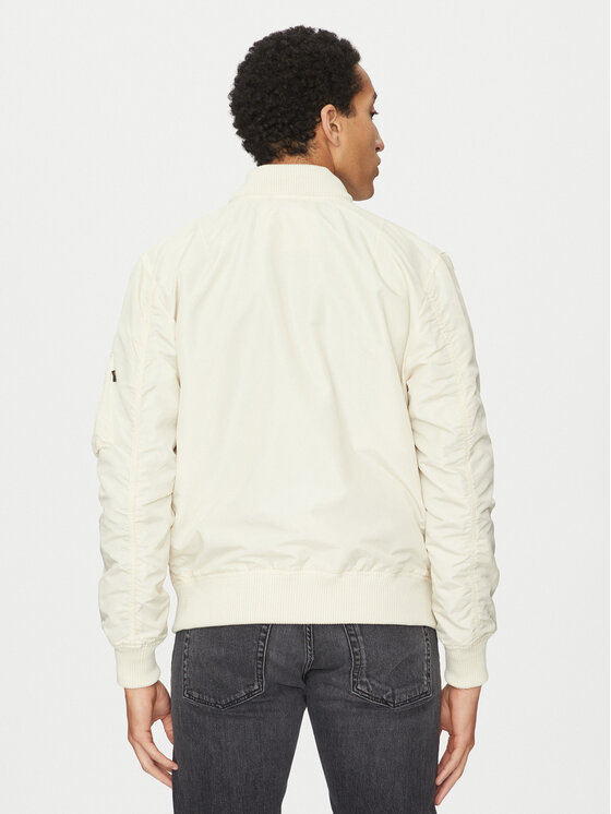 Alpha Industries Alpha Industries Bunda bomber Ma-1 196108 Béžová Regular Fit