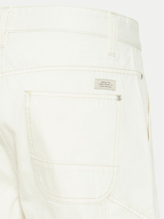Blend Blend Szorty materiałowe 20716711 Biały Regular Fit