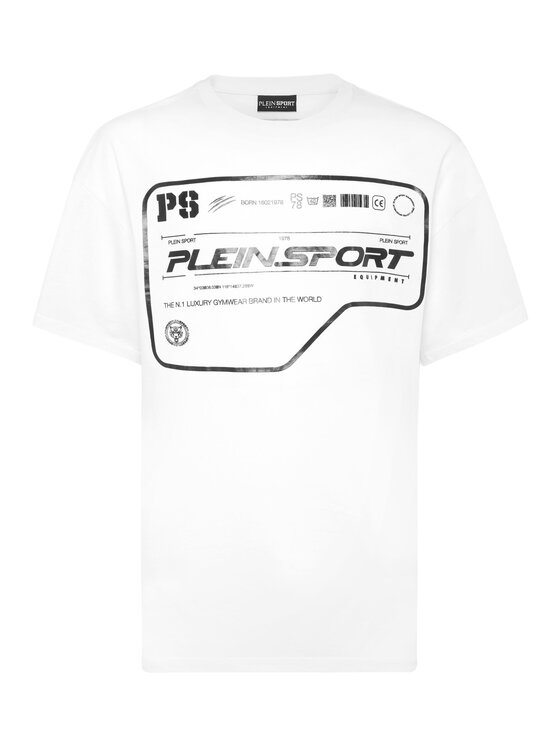Plein Sport Plein Sport T-shirt 24053 Bianco Regular Fit