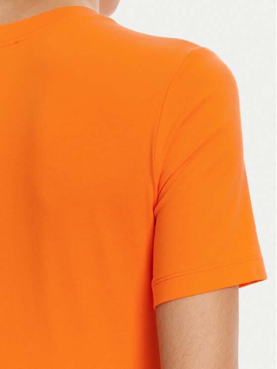 Versace Jeans Couture Versace Jeans Couture Každodenní šaty 78HAOS04 Oranžová Slim Fit