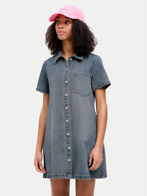 JJXX JJXX Džínové šaty 12273029 Modrá Regular Fit
