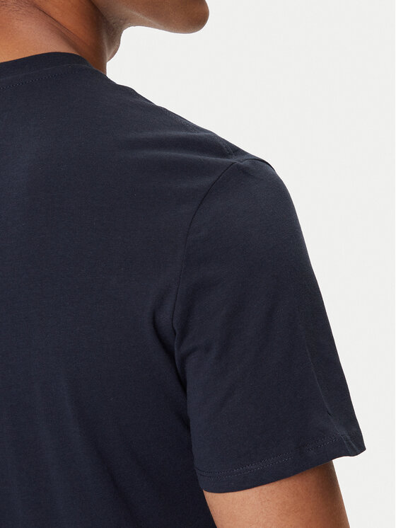 Mustang Mustang Marškinėliai Austin 1016853 Tamsiai mėlyna Regular Fit