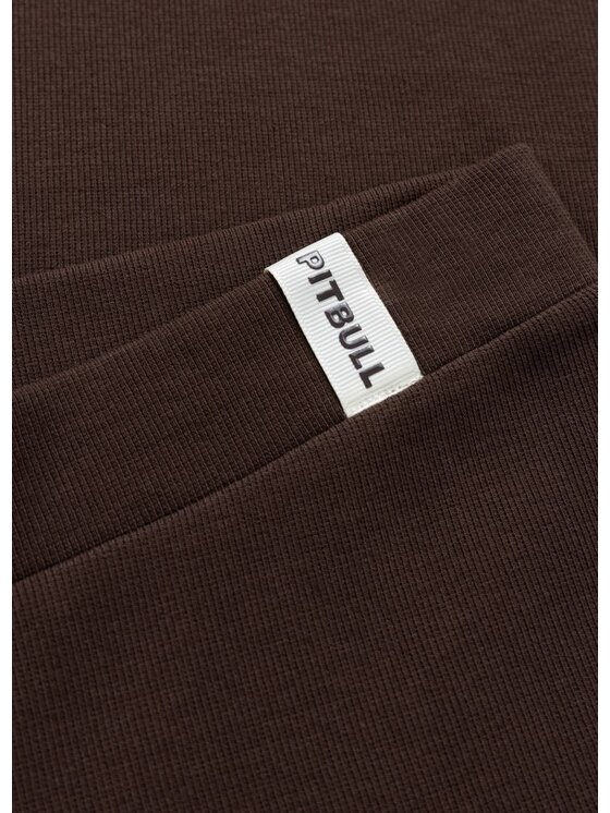 PITBULL PITBULL Legginsy LAYLA Brązowy ciemny Regular Fit