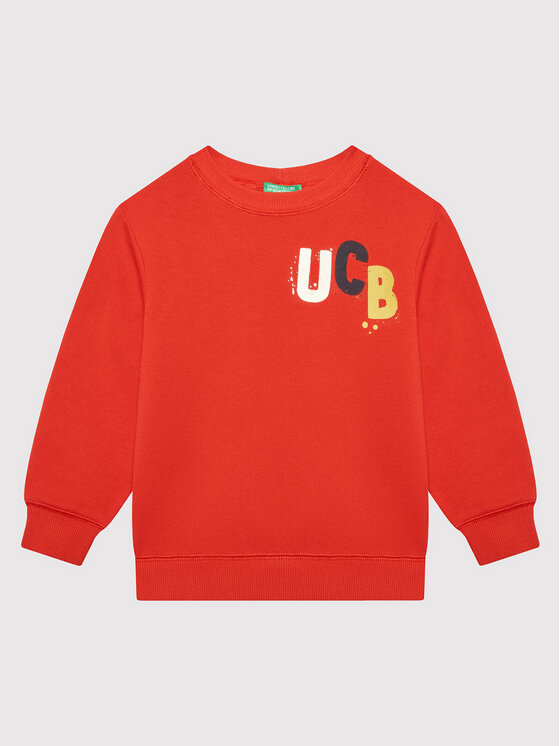 United Colors Of Benetton Bluză 3J70G104B Roșu Regular Fit