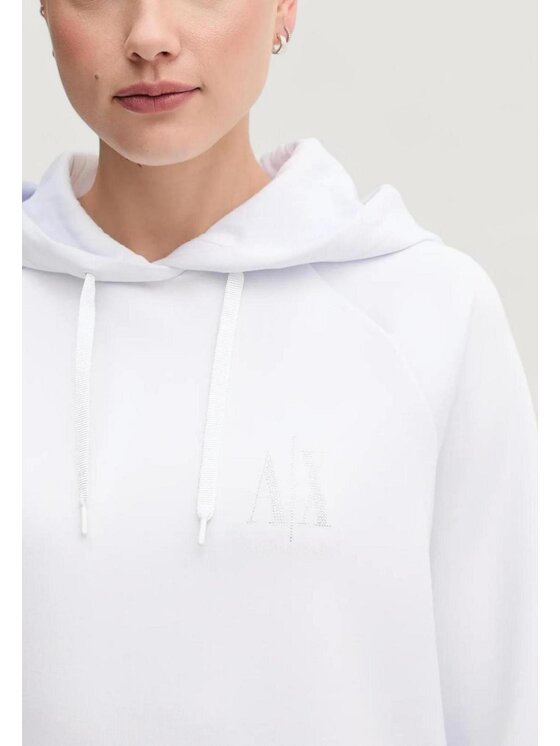 Armani Exchange Armani Exchange Felpa XW000827 AF13397 Bianco Modern Fit