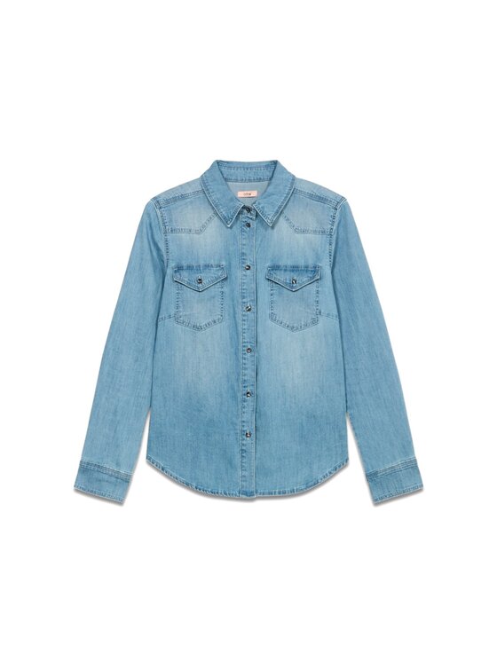 Oltre Oltre Camicia 5632R002867N004 Turchese Slim Fit