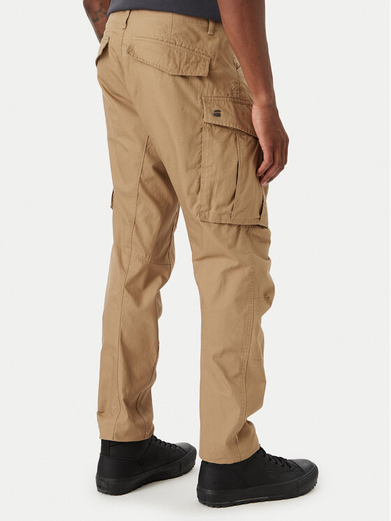 G-Star Raw G-Star Raw Cargo stiliaus kelnės Rovic D02190-D387 Smėlio Tapered Fit