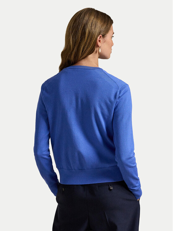 Polo Ralph Lauren Polo Ralph Lauren Pletena jopica 211971871500 Modra Regular Fit