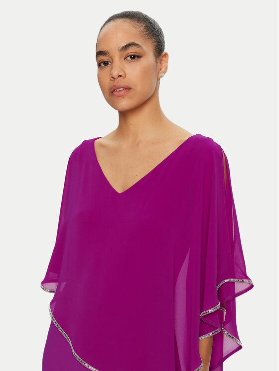 Joseph Ribkoff Joseph Ribkoff Kokteilinė suknelė 243797 Violetinė Slim Fit