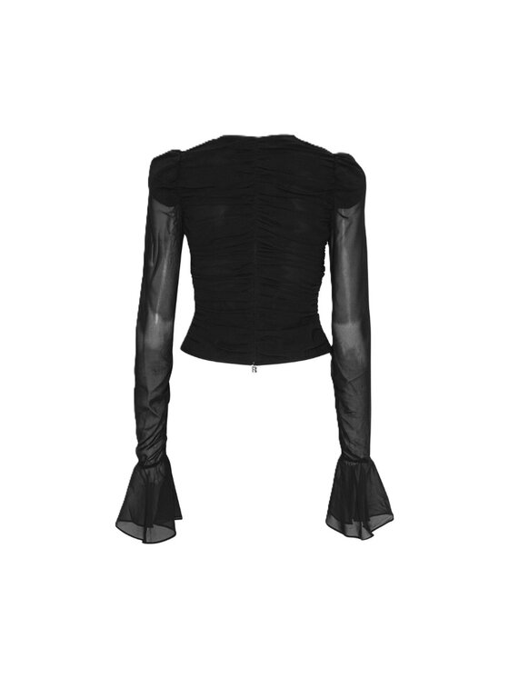 ROTATE ROTATE Top 114150-100 Nero Regular Fit