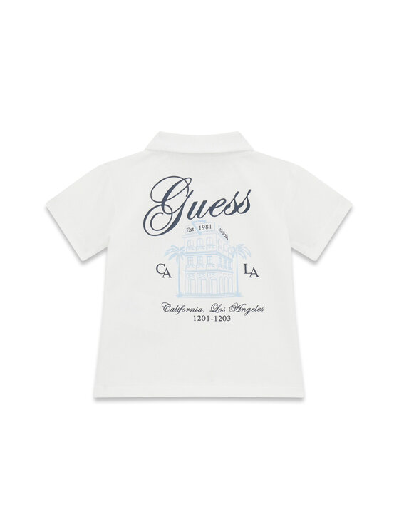 Guess Guess Komplektas: polo marškinėliai, džemperis ir šortai I6GG03 KADZ4 Tamsiai mėlyna Regular Fit