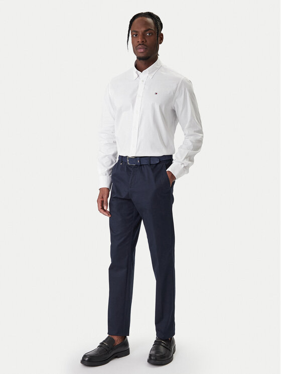 Tommy Hilfiger Tommy Hilfiger Krekls MW0MW40529 Balts Regular Fit