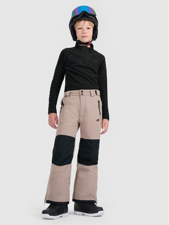 4F 4F Pantaloni da snowboard 4FJRAW25TFTRM1247-82S Marrone Regular Fit