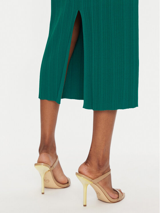 Sisley Sisley Gonna a matita 1WTHM000C Verde Slim Fit