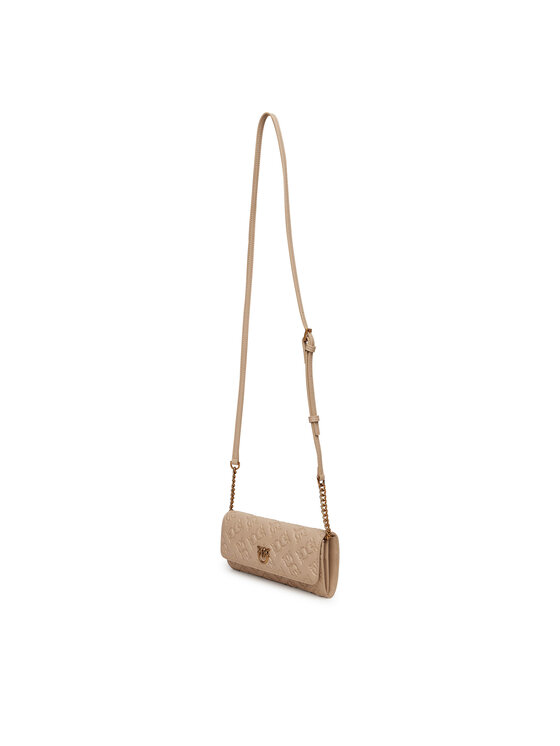 PINKO PINKO Suur naiste rahakott Love Tiny Birds Wallet C 103765 A1YB Beež