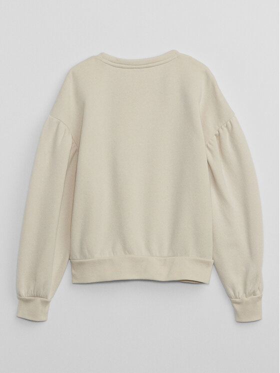 Gap Gap Felpa 773157-02 Écru Regular Fit