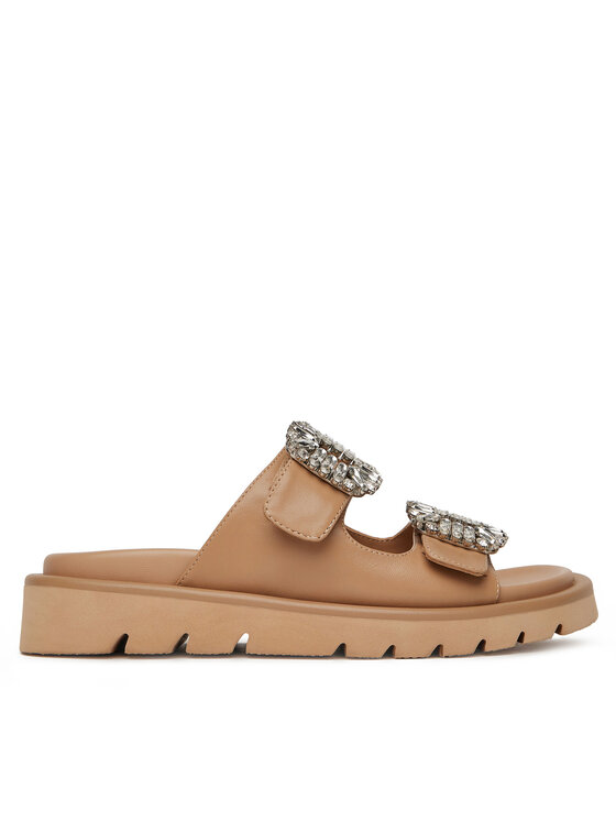 Eva Minge Eva Minge Şlapi LILY-VII75-06-1 Bej