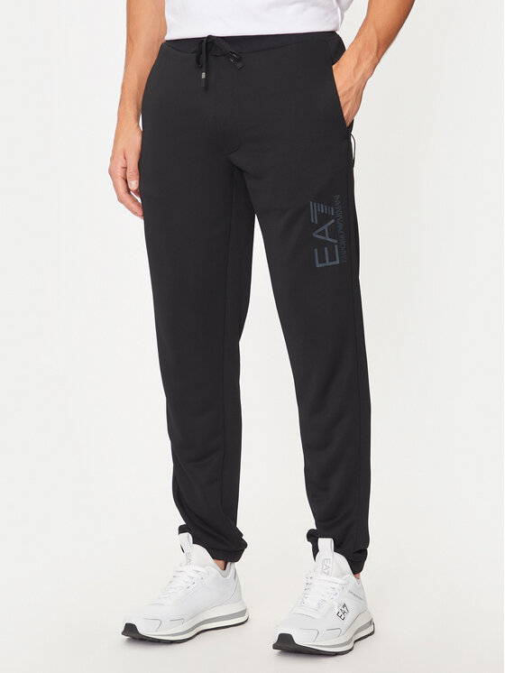 EA7 Emporio Armani Jogginganzug 6DPV61 PJ16Z 1200 Schwarz Regular Fit Modivo