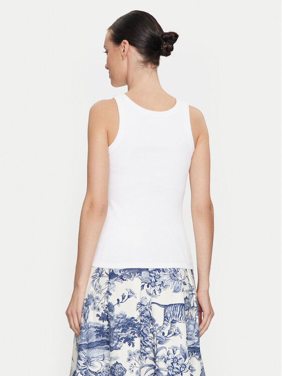 ViCOLO ViCOLO Топ RB0244 Білий Regular Fit