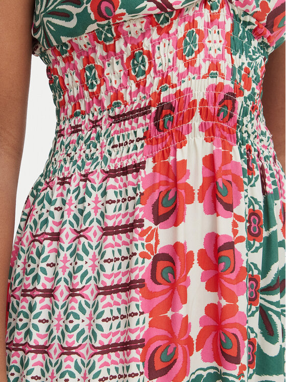 Iconique Iconique Літня сукня Shirley IC26-096 Кольоровий Regular Fit