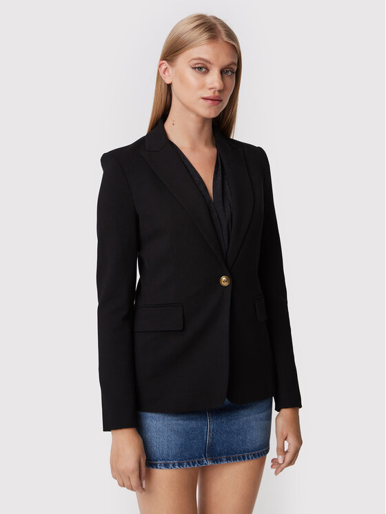 PINKO Pinko Sako Signum 1G17VN 1739 Černá Regular Fit