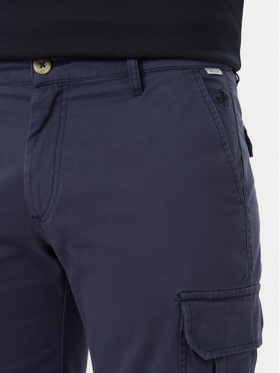 Beverly Hills Polo Club Beverly Hills Polo Club Riidest šortsid P-SS26M-B476381 Sinine Regular Fit