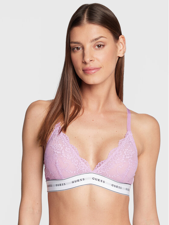 Guess Bralette krūšturis Belle O97C02 KBBT0 Violets