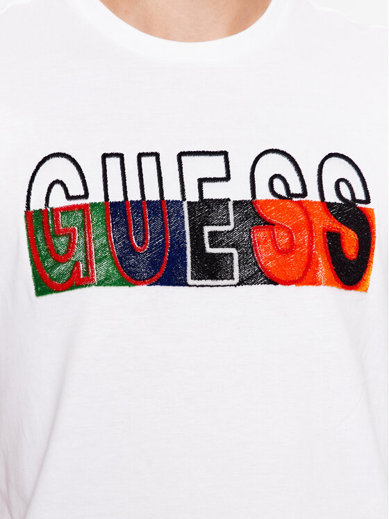 Guess multicolor hotsell t shirt