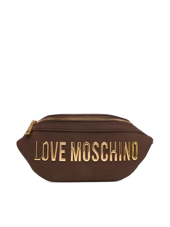 LOVE MOSCHINO Saszetka nerka JC4195PP1NKD0301 Brązowy