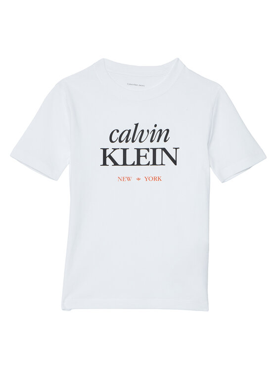 Calvin Klein Jeans Calvin Klein Jeans T-krekls LVCKSJA07B Balts Regular Fit