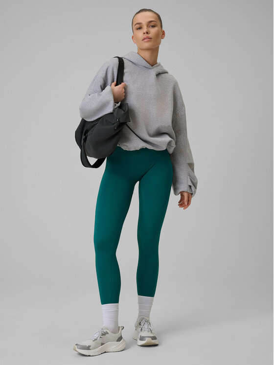 4F 4F Legginsy MULTI ACTIVE Turkusowy Slim Fit