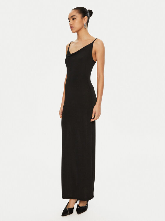 ONLY ONLY Rochie de seară Clara 15333665 Negru Slim Fit