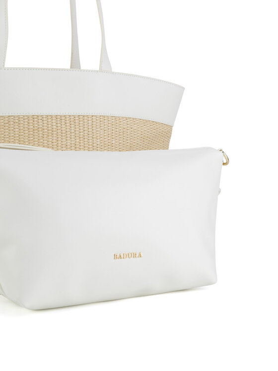 Badura Badura Handtasche NOVA-01 Weiß